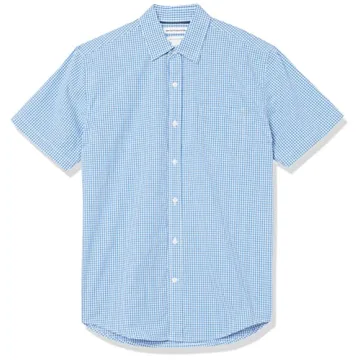 Amazon Essentials Men's Regular-Fit Poplin Shirt - Comfort & Style