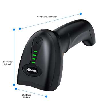 Efficient Bluetooth Wireless Barcode Scanner for All Use