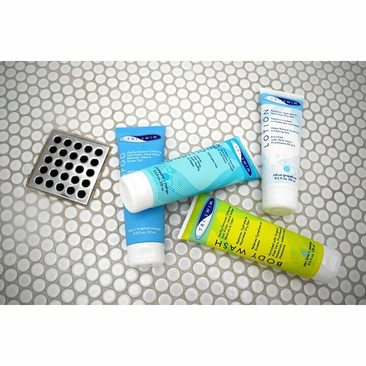 Chlorine Out Gift Set: Body Wash & Lotion for Swimmers