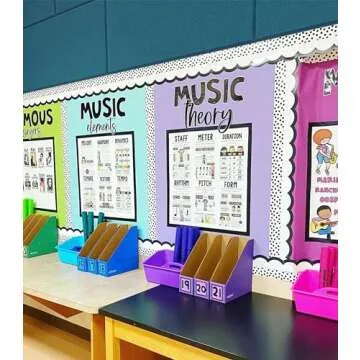 Schoolgirl Style - Twinkle Twinkle You're A STAR! Painted Dots Straight Borders