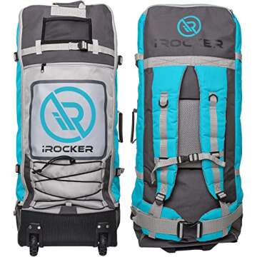 iROCKER Cruiser Inflatable Paddle Board - 10'6" Premium SUP