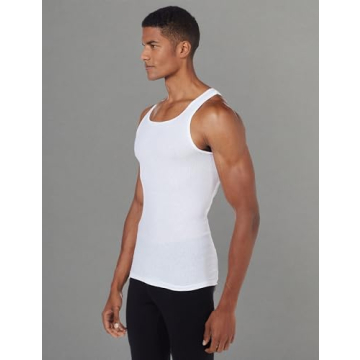 Hanes Ultimate 7-Pack ComfortSoft Tank Tops - Men's Large