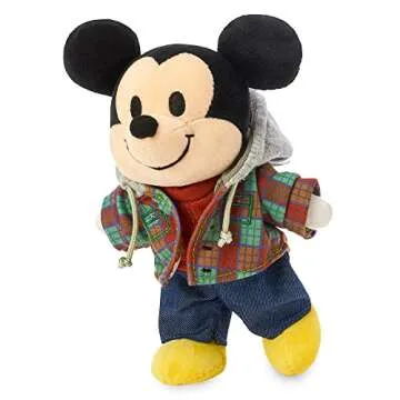 Disney Mickey Mouse Plushie 6" - Poseable and Adorable Gift