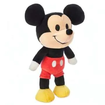 Disney Mickey Mouse Plushie 6" - Poseable and Adorable Gift