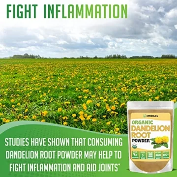 XPRS Nutra Organic Dandelion Root Powder for Health Boost