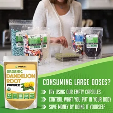 XPRS Nutra Organic Dandelion Root Powder for Health Boost