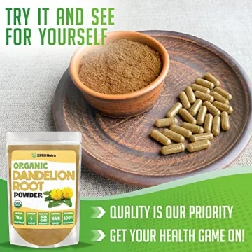 XPRS Nutra Organic Dandelion Root Powder for Health Boost