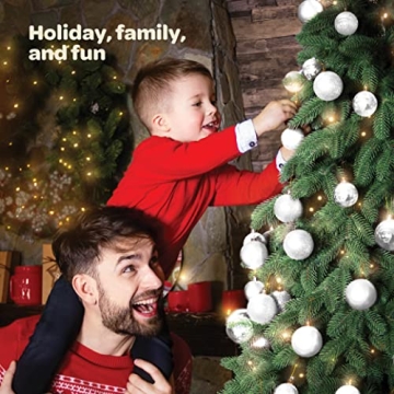 Beautiful Christmas Ornaments Set of 24 for Holiday Decor