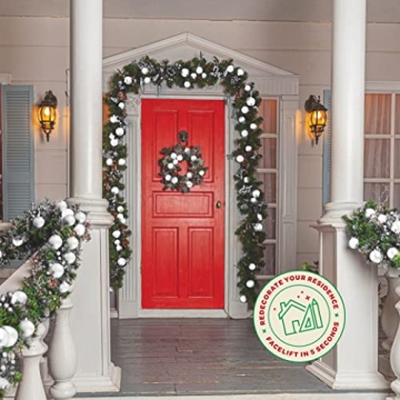 Beautiful Christmas Ornaments Set of 24 for Holiday Decor