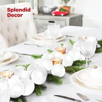 Beautiful Christmas Ornaments Set of 24 for Holiday Decor