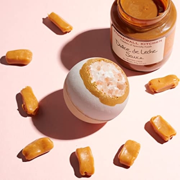 Luxury Dulce De Leche Bath Bomb, Handmade Spa Gift for All Ages