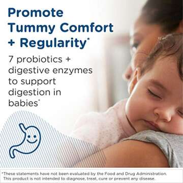 Designs for Health ProbioMed Infant Probiotic Powder - Baby Probiotic with Seven Strains + Oligosaccharides - Mix into Breastmilk or Formula (30 Stick Packets)