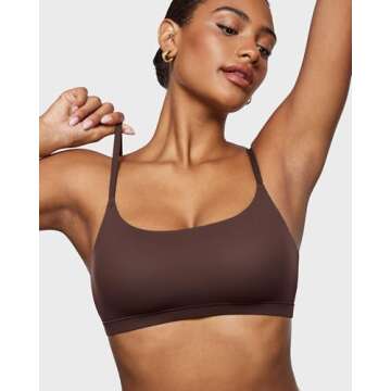 INLYRIC Women's Inbarely Bralettes Cami Bras No Underwire Wireless Seamless Unlined Comfort Sports B...