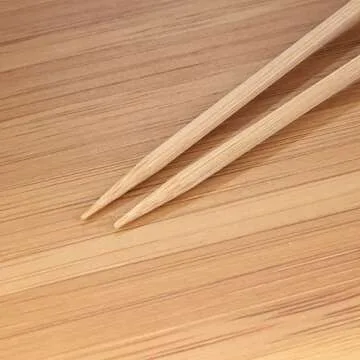 Decorative Golf Tee Bamboo Cocktail Sandwich Skewers - 100 Pieces