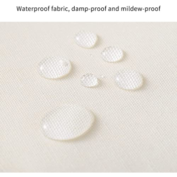 Vailando Large Canvas Storage Bags for Bedding & Clothes