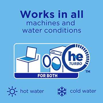 Tide Free And Gentle Eco-Box 96 Loads Hypoallergenic Detergent