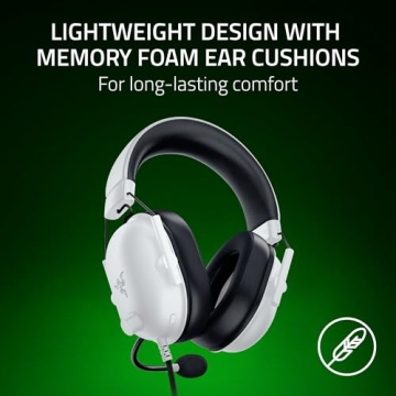 Razer BlackShark V2 X Gaming Headset - 3.5mm - White