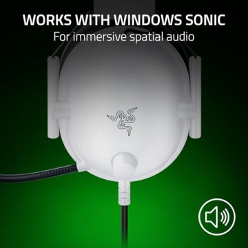 Razer BlackShark V2 X Gaming Headset - 3.5mm - White