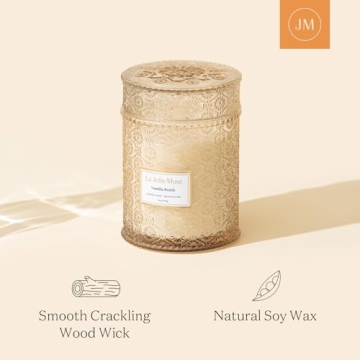 La Jolie Muse Vanilla Bomb Candle - Eco-Friendly Gift