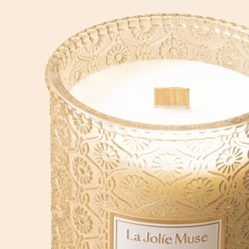 La Jolie Muse Vanilla Bomb Candle - Eco-Friendly Gift