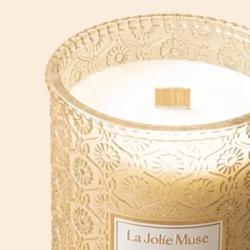 La Jolie Muse Vanilla Bomb Candle - Eco-Friendly Gift