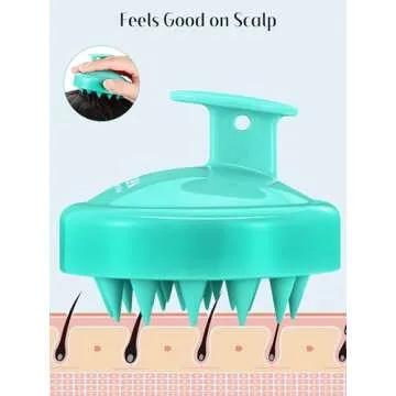 HEETA Scalp Massager Brush for Hair Growth - 2 Pack