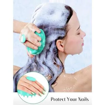 HEETA Scalp Massager Brush for Hair Growth - 2 Pack