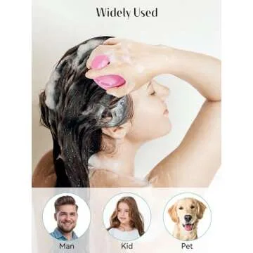 HEETA Scalp Massager Brush for Hair Growth - 2 Pack