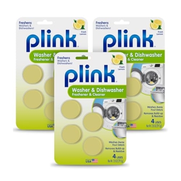 Plink Freshener & Cleaner for Washing Machine and Dishwasher