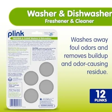 Plink Freshener & Cleaner for Washing Machine and Dishwasher