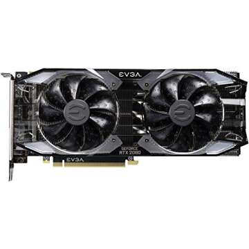 EVGA GeForce RTX 2080 XC GAMING, 8GB GDDR6, Dual HDB Fans & RGB LED Graphics Card 08G-P4-2182-KR