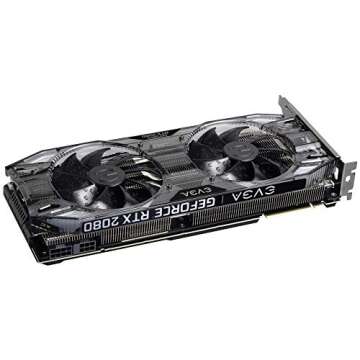 EVGA GeForce RTX 2080 XC GAMING, 8GB GDDR6, Dual HDB Fans & RGB LED Graphics Card 08G-P4-2182-KR