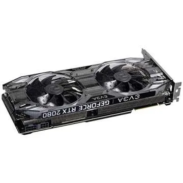 EVGA GeForce RTX 2080 XC GAMING, 8GB GDDR6, Dual HDB Fans & RGB LED Graphics Card 08G-P4-2182-KR