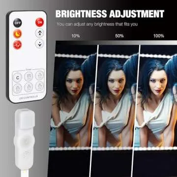 ViLSOM Bright and Adjustable LED Vanity Mirror Lights