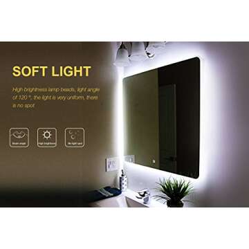 ViLSOM Bright and Adjustable LED Vanity Mirror Lights
