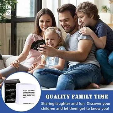 Family Games for Kids and Parents - 120 Thought-Provoking Kids Conversation Starters, Fun Family Act...