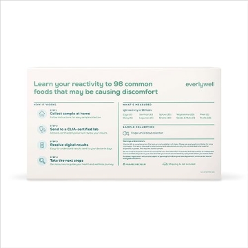 Everlywell Food Sensitivity Test for 96 Foods at Home