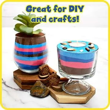 READY 2 LEARN Colored Sand - Blue - 2.2 lbs - Play Sand for Kids - Perfect for Arts and Crafts, Sensory Bins, Wedding Decorations and Vase Filler