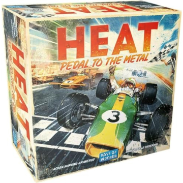 HEAT: Pedal to the Metal - Racing Strategy Board Game for All