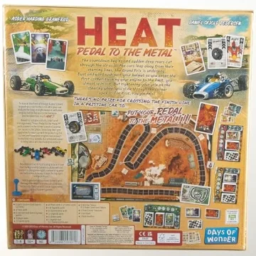 HEAT: Pedal to the Metal - Racing Strategy Board Game for All
