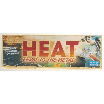 HEAT: Pedal to the Metal - Racing Strategy Board Game for All