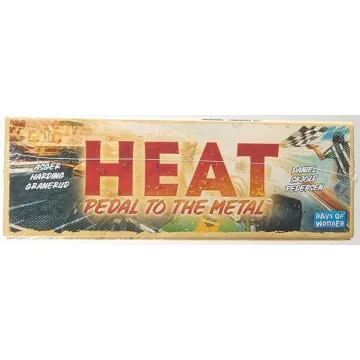 HEAT: Pedal to the Metal - Racing Strategy Board Game for All