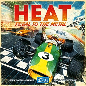 HEAT: Pedal to the Metal - Racing Strategy Board Game for All