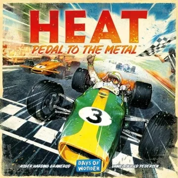 HEAT: Pedal to the Metal - Racing Strategy Board Game for All
