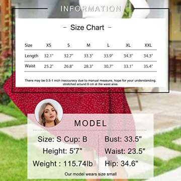 Chic Exlura High Waist Pleated Skirt with Pockets