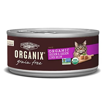 Organic Chicken Cat Food for Healthy Cats
