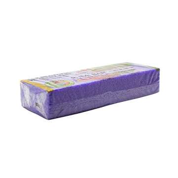 Mr. Pumice Purple Pumi Bar (Single): Extra-Coarse Callus Remover, Pedicure Stone & Ped File Scrubber For Smooth Feet and Heels
