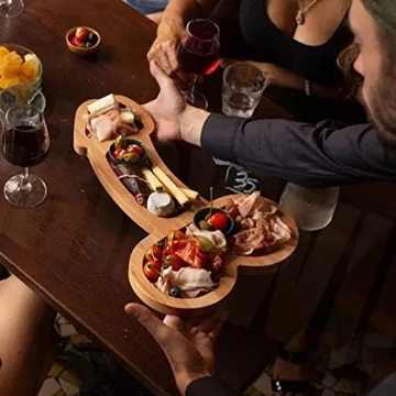 Guiran Aperitif Board Wooden Cheese Charcuterie Platter