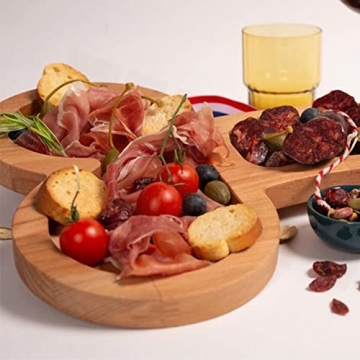 Guiran Aperitif Board Wooden Cheese Charcuterie Platter