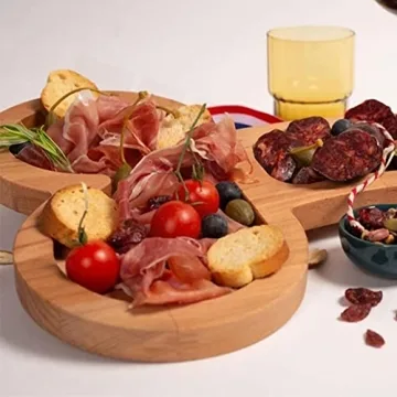 Guiran Aperitif Board Wooden Cheese Charcuterie Platter
